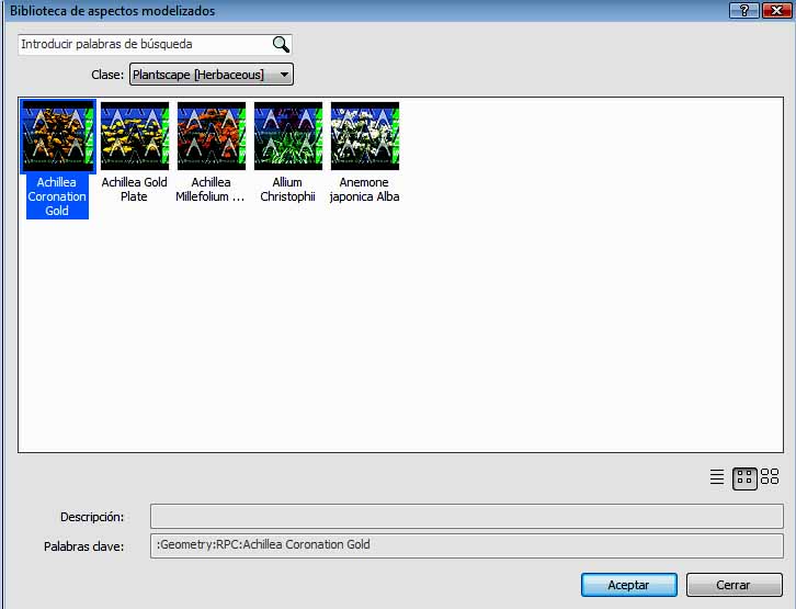 Cuadro de diálogo Aspecto de modelizado