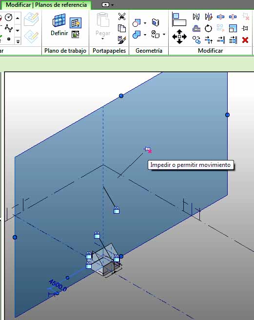 Plano de referencia 3D