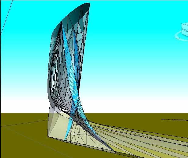 Forma creada en perspectiva