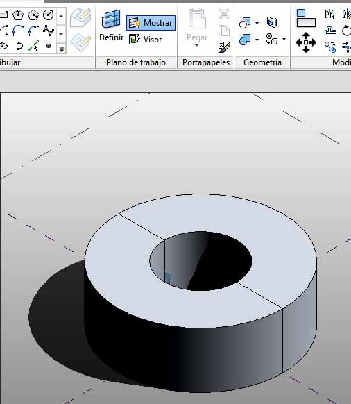 Forma realizada con Barrido