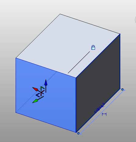 Ejes de coordenadas X e Y globales (iniciales)