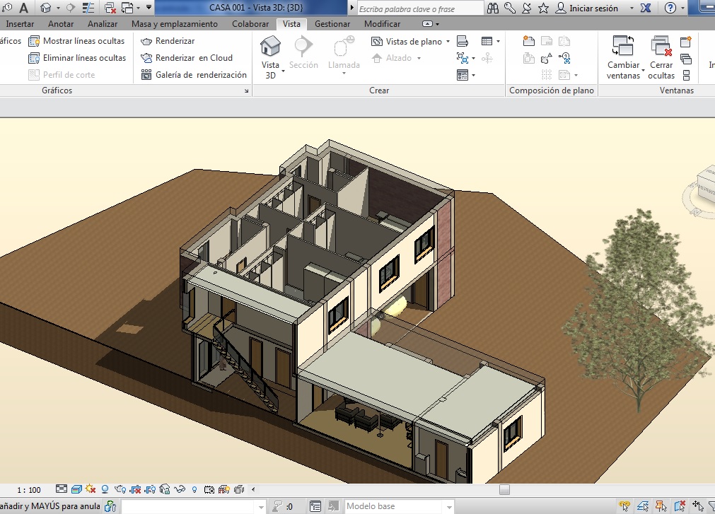 Cubierta a la que se ha aplicado transparencia