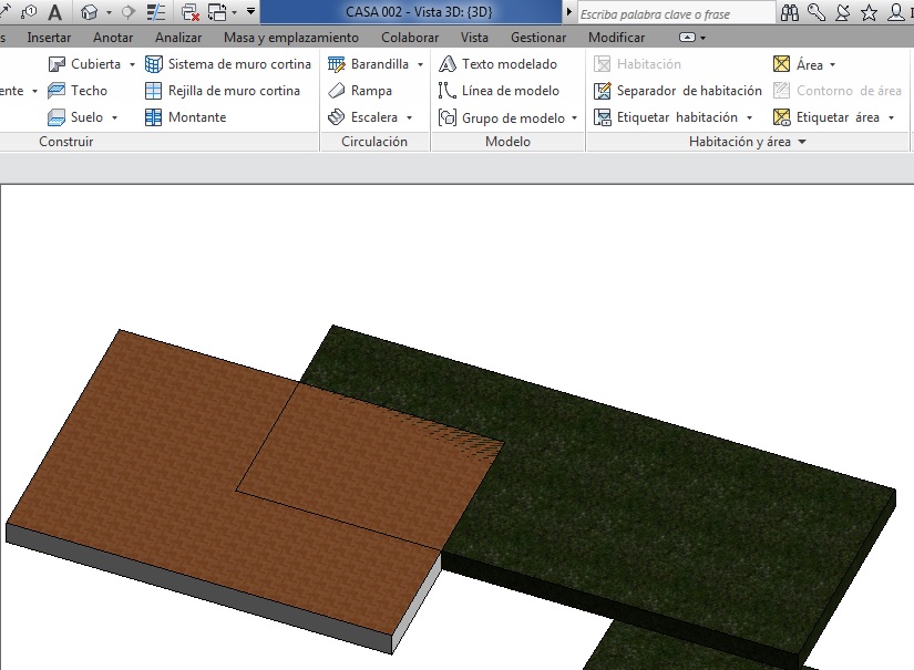 Resultado después de utilizar la herramienta Unir geometría