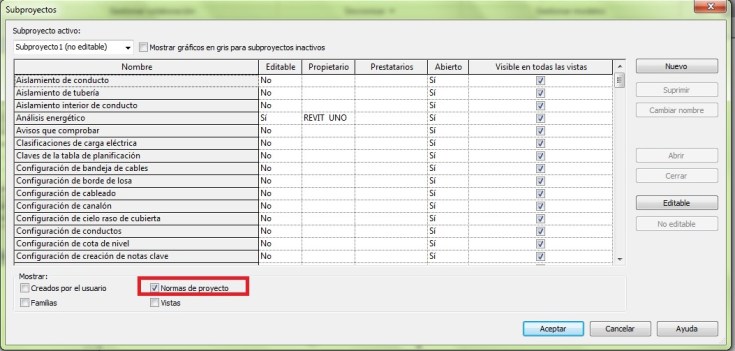 Subproyecto de Normas de proyecto