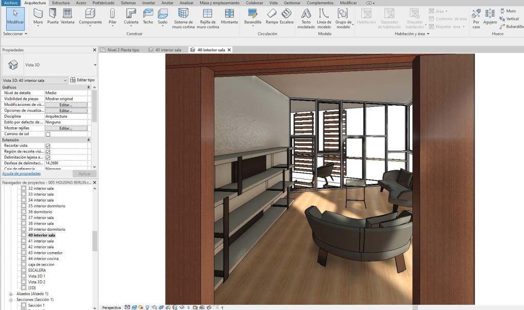 Revit Inicio REVIT ARCHITECTURE (810) – Familias (81) Inicio del trabajo (3) Plano ...
